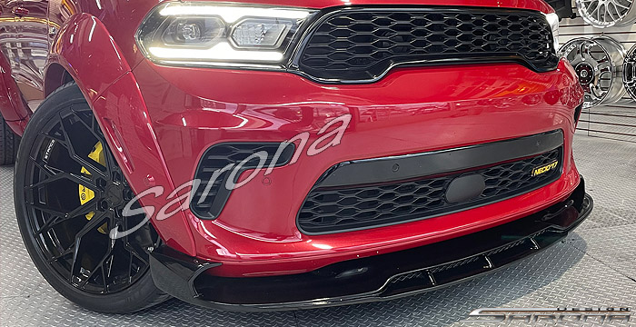 Custom Dodge Durango  SUV/SAV/Crossover Front Add-on Lip (2021 - 2024) - $790.00 (Part #DG-063-FA)